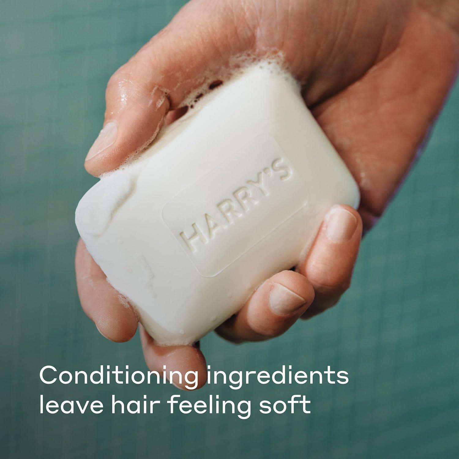 imageHarrys Bar Soap for Men Wildlands Scent 2 Pack 4 oz Mens Body Soap Made with PlantBased Cleansers No Parabens Sulfates or DyesWildlands