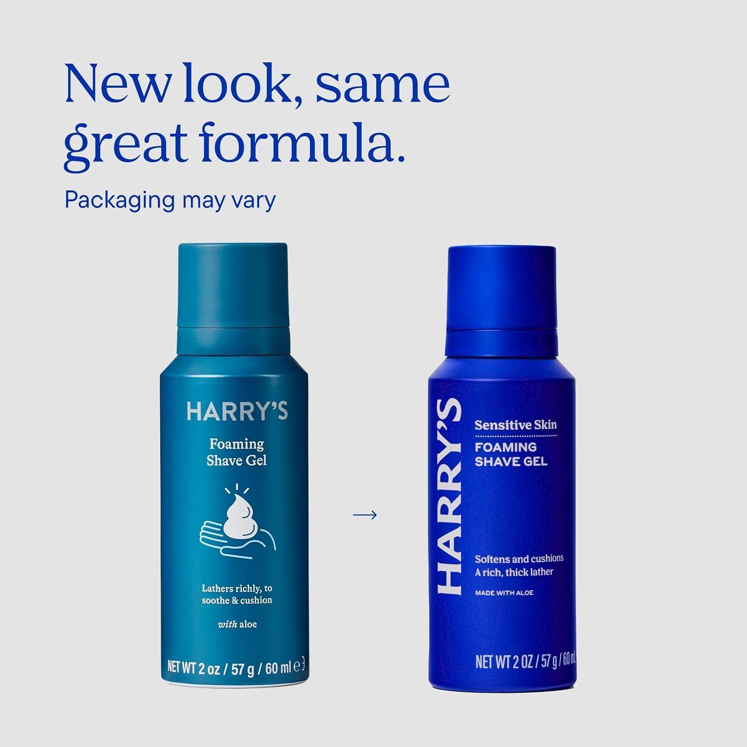 imageHarrys Original Razor Blades for Men 10 Count Premium Razor Blade Refill Cartridges German Engineered1 Count Pack of 6