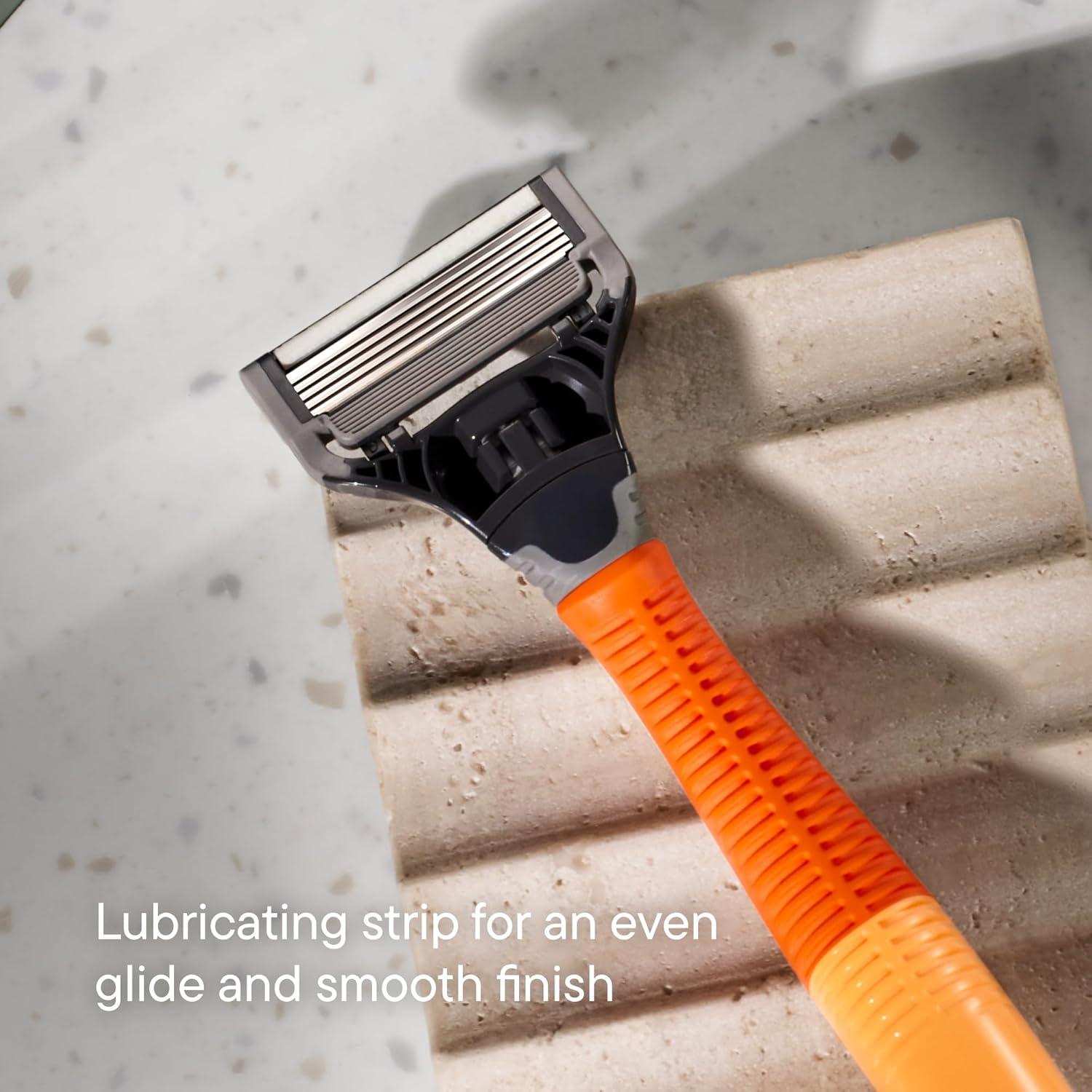 imageHarrys Original Razor Blades for Men 10 Count Premium Razor Blade Refill Cartridges German Engineered14 Count Pack of 1