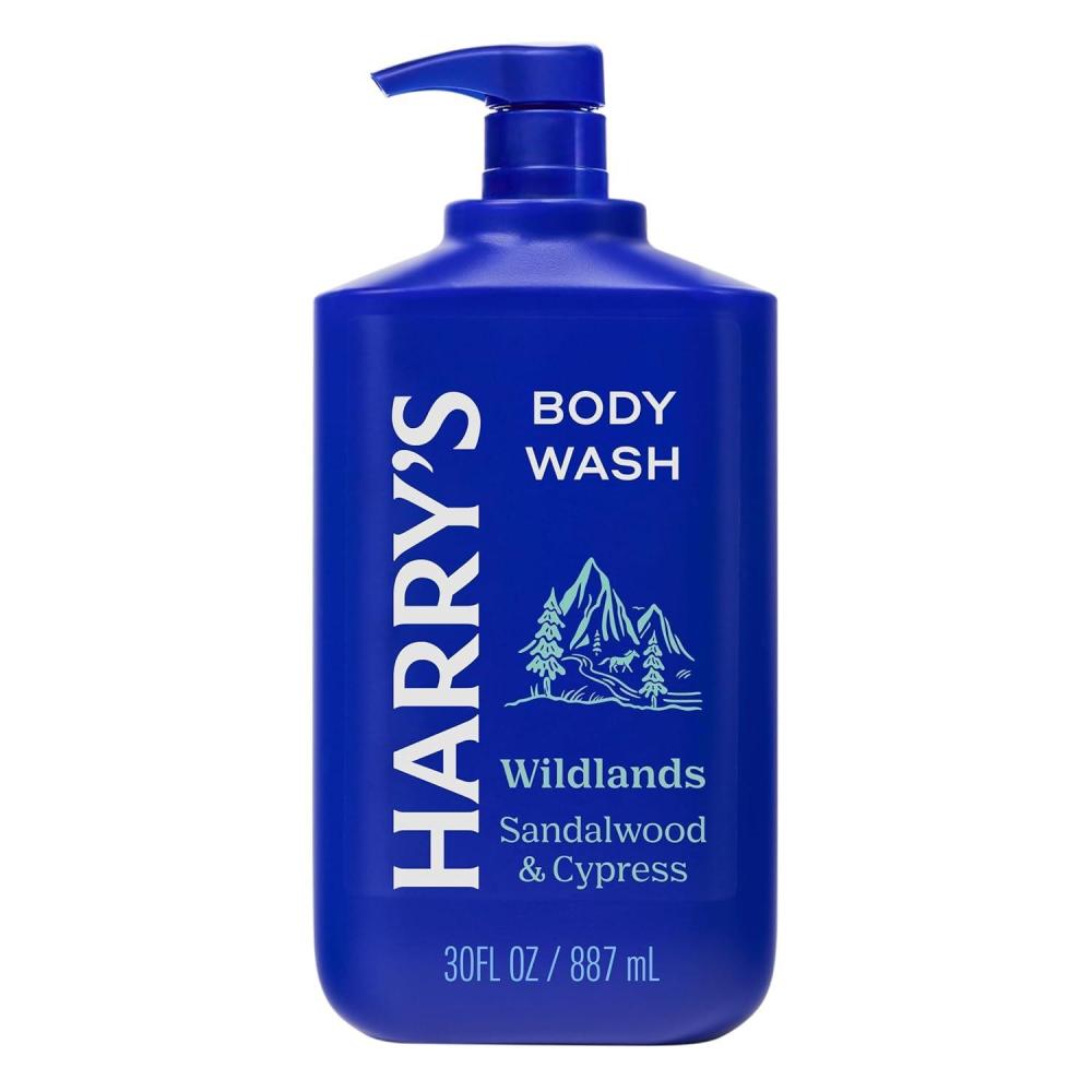 imageHarrys Mens Body Wash  Fig  30 fl oz  Shower Gel for Men  No Parabens Sulfates or DyesWildlands