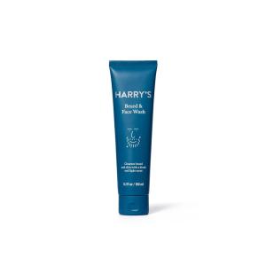 Harry’s Beard and Face Wash with Willow Bark Extract, Non-drying Formula, 5.1 FL Oz