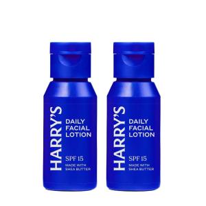 Harry’s Face Lotion with SPF Face Moisturizer, 1.7 Fl Oz, Pack of 2(Daytime (SPF 15))