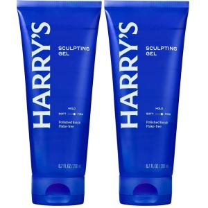 Harry’s Hair Gel for Men, Hair Gel with Firm Hold & Polished Finish, 6.7 Fl Oz, 3 Pack(6.7 Fl Oz (Pack of 2))