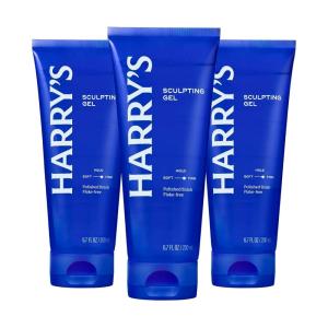 Harry’s Hair Gel for Men, Hair Gel with Firm Hold & Polished Finish, 6.7 Fl Oz, 3 Pack(6.7 Fl Oz (Pack of 3))