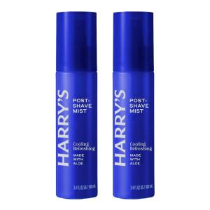 Harry’s Post-Shave Balm for Men with Aloe – (2 Pack) 3.4 fl oz – Calms and Soothes Skin After Shaving(Mist)