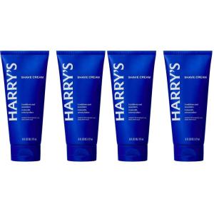 Harry’s Shaving Cream for Men with Aloe and Eucalyptus – (2 Pack) 6 oz – Conditions Skin and Softens Facial Hair for Shaving – Safe for Sensitive Skin(6 Ounce (Pack of 4))