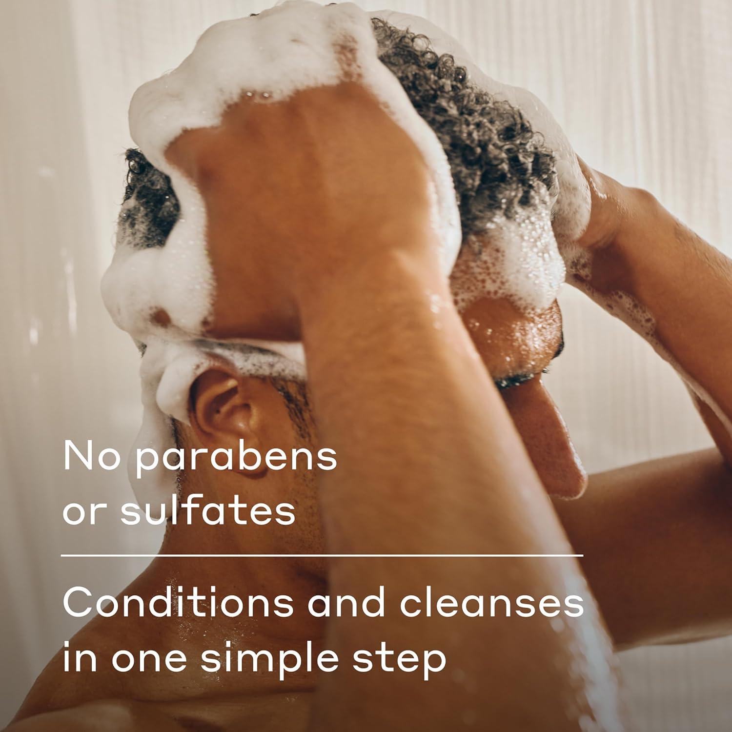 imageHarrys Mens 2 in 1 Shampoo and Conditioner for All Hair Types New Stone Scent 3 Pack 14 fl oz No Parabens or SulfatesStone