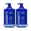 imageHarrys Mens Body Wash with Pump Stone  2 Pack 30 fl oz  Shower Gel for Men  No Parabens Sulfates or Dyes